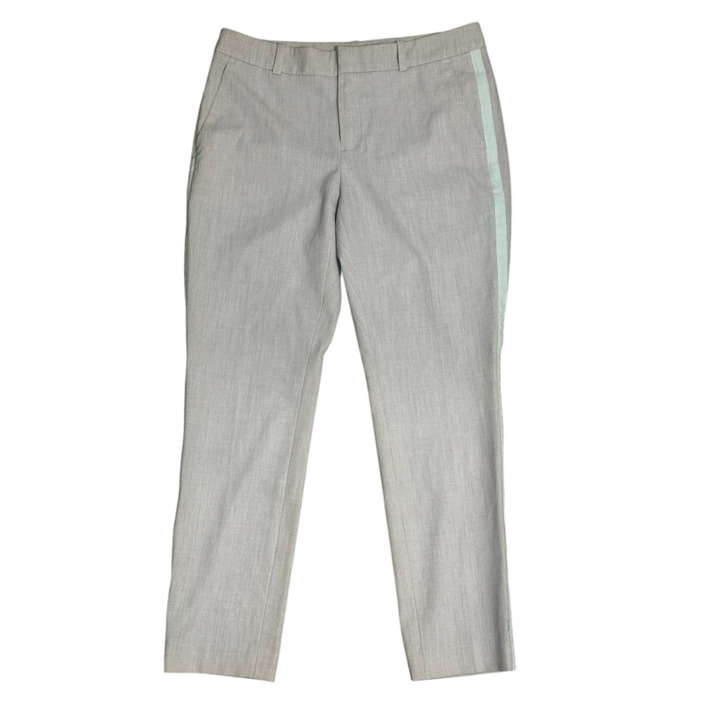 Calvin Klein Women’s Light Pink with White Stripe Tapered Dress Pants NWOT